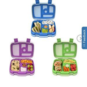 Bentgo Kids Lunch Box Containers, 3-Pack
